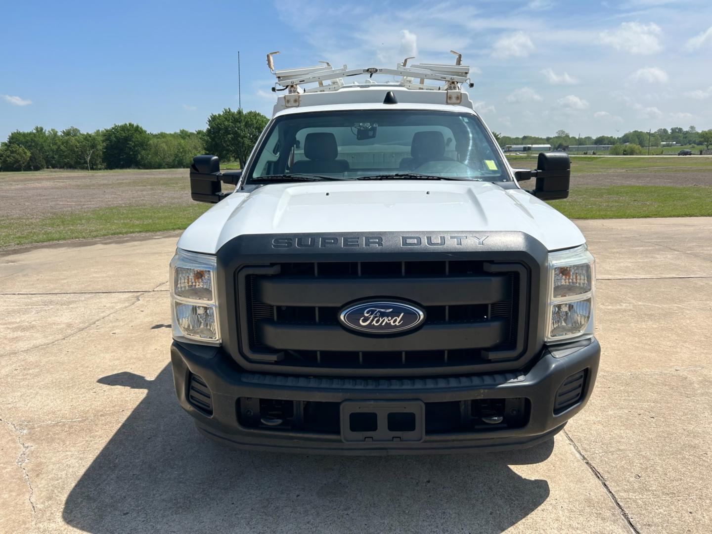 2013 White /Gray Ford F-350 SD F350 (1FDRF3A68DE) with an 6.2L V8 F SOHC 16V engine, AUTOMATIC transmission, located at 17760 Hwy 62, Morris, OK, 74445, (918) 733-4887, 35.609104, -95.877060 - *****DEDICATED CNG***** 2013 FORD F-350 6.2 V8 RWD DEDICATED CNG FEATURES MANUAL SEATS, MANUAL LOCKS, MANUAL WINDOWS, MANUAL MIRRORS, AM/FM STEREO, VINYL SEATS, CRUISE CONTROL, TRACTION CONTROL, FACTORY-EQUIPT TRAILER BREAKS, POWER CONVERTER, EASY LOAD LADDER RACK, BACK UP CAMERA, LOTS OF STORAGE S - Photo#1